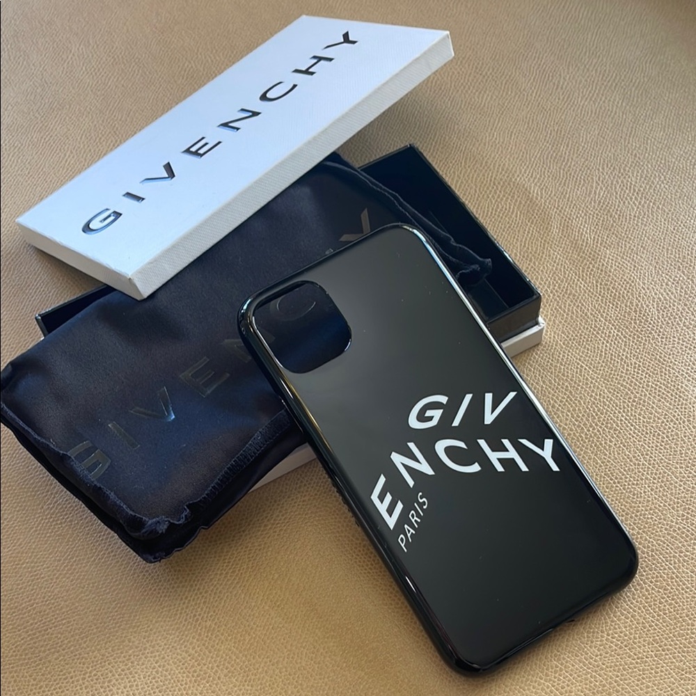 Givenchy Black Phone Case